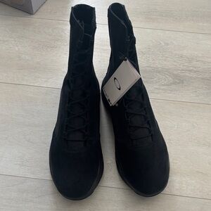 Oakley Black Lace-Up High-Top Boots